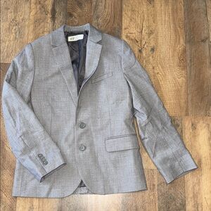 H&M Light Gray Boys Blazer Size 7-8